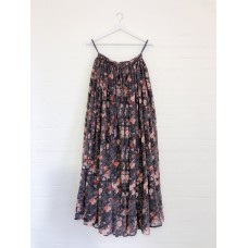 Floral Gathered Skirt