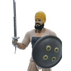 Sher Singh (Tan) - Sikh Action Figure Toy