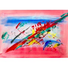 Infrared / abstract original art / contemporary art