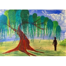 Weeping Willow, original art