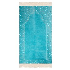 Salah Prayer Mat - Stars - Turquoise