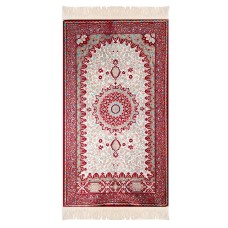 Salah Prayer Mat - Antique Turkish Floral - Red