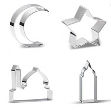 Moon, Mosque & Star Cookie Cutters