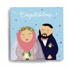 Congratulations Islamic Wedding Card