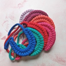 Macramé Rope Necklace - Snake Knot Style - 20 colours