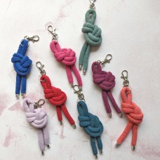 Macramé Keyring - 20 colours