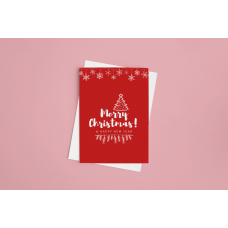 Special Christmas card | Merry Christmas card | Modern Christmas card | Colourful Christmas card | Happy Christmas and New Year card