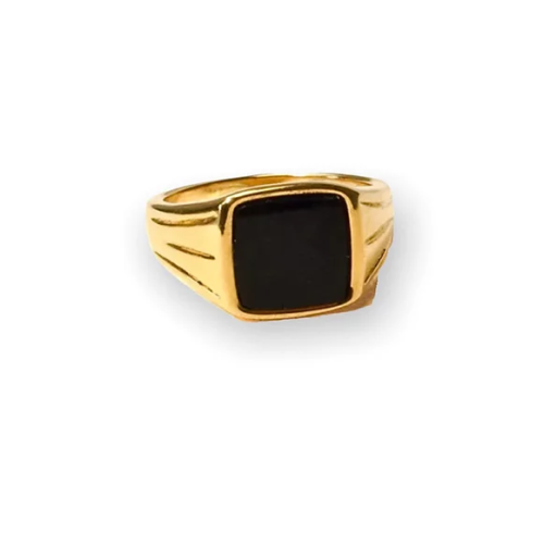 Onyx Signet Ring