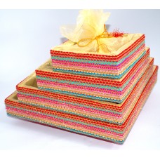 Shagun Trays -Gifting baskets -Wedding gifting baskets- Viyaah- Wedding invitation- Punjabi accessories- Haldi accessories