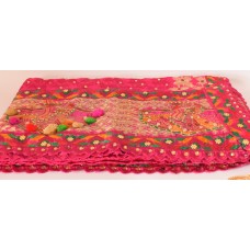 Pink Dupatta- wedding/chunni/maiyan 