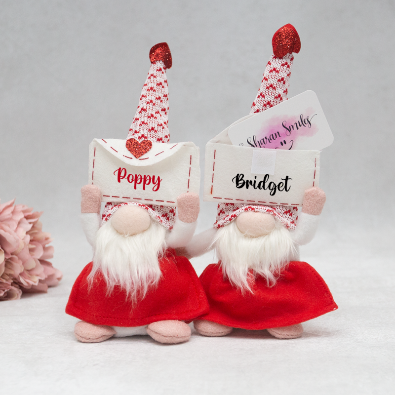 Cute Gift  | Love Gnomes | Funny Romantic Valentines Gift | Anniversary | Best Friend Gift