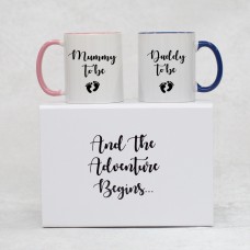 New Parent Gift | parents to be | baby shower gift | new baby gift  | mummy and daddy mugs  | mother's day gift  | father's day gift