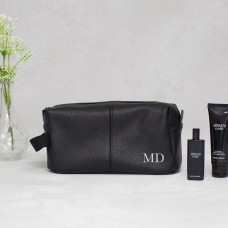 Personalised Men's Wash Bag | valentines day | accessories bag | gifts for him | brother | husband | dad |  gift for father's day