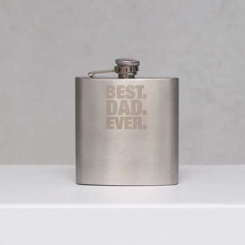 Personalised Dad Gift | present for dad | personalised hip flask | newborn dad