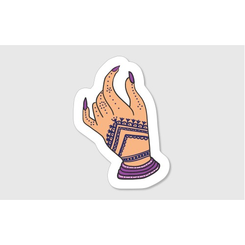 Hand Sticker | Laptop Sticker Witch Occult Vibes