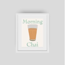 Indian Art Print | Morning Chai