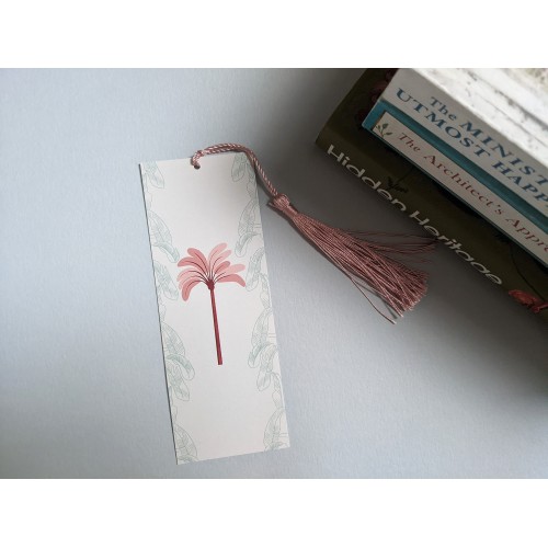 Indian Print Bookmark | Botanical Palm Print