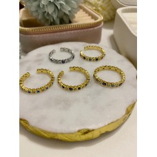 Evil Eye Stacker Rings