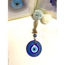 Patterned Evil Eye Wall Charm