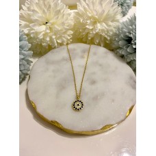 Round Evil Eye Necklace