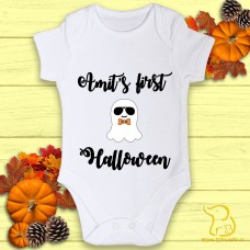 Custom First Halloween Baby Bodysuit, Halloween