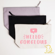 Hello Gorgeous Bag, Wedding, Bride, Bridesmaid, Gift, Make Up Brush Bag, Accessories