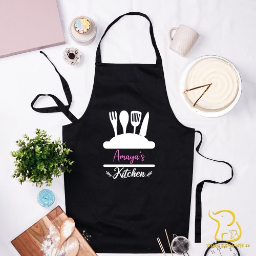Custom Kitchen Apron - Cooking, Kitchen, Personalised, Adult
