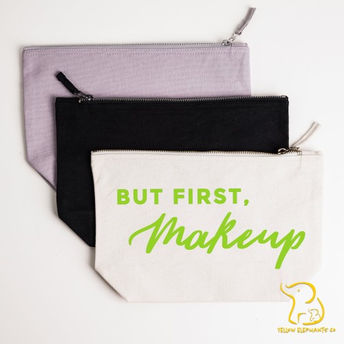 But First, Make Up Bag, Wedding, Bride, Bridesmaid, Gift, Make Up Brush Bag, Accessories