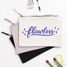 Flawless Pouch, Wedding, Bride, Bridesmaid, Gift, Make Up Brush Bag, Accessories