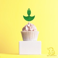 Diwali Cupcake Topper, 23 colours available - Glitter / Metallic / Holographic / Mirror