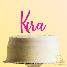 Custom Name Cake Topper, 23 colours available, Personalised