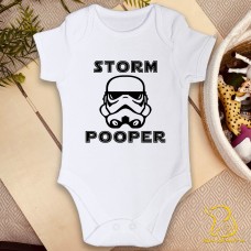 Storm Pooper/Welcome To The Dark Side Baby Bodysuit - Star Wars