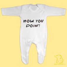 How You Doin? Baby Sleepsuit - Friends