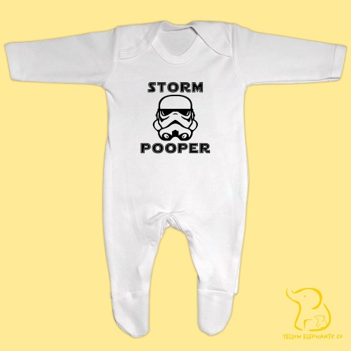 Storm Pooper Baby Sleepsuit - Star Wars