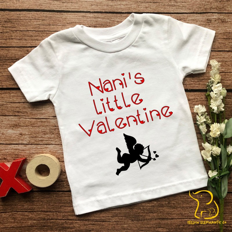 Bhua's Little Valentine Cupid Children's T-Shirt (any relation) - Valentine's Day