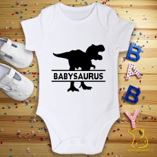 Babysaurus Bodysuit - Dinosaur
