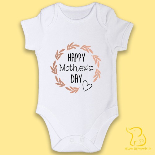 Happy Mother's Day Baby Bodysuit