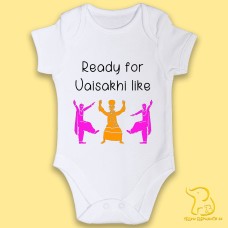 Ready For Vaisakhi Like Baby Bodysuit - First Vaisakhi, Bhangra