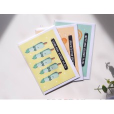 Desi Multipack Greeting Cards - Ladoo, Jalebi and Kulfi Designs