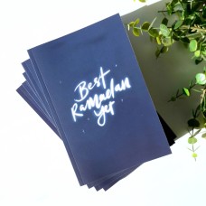 Best Ramadan Yet: The Ultimate Journal for a Blessed Month - by Halo Kits (Navy Cover)