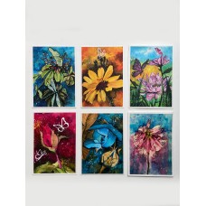 SALE * Floral Wall Hanging, Art Print, Floral Art Print, Flower Painting for Home