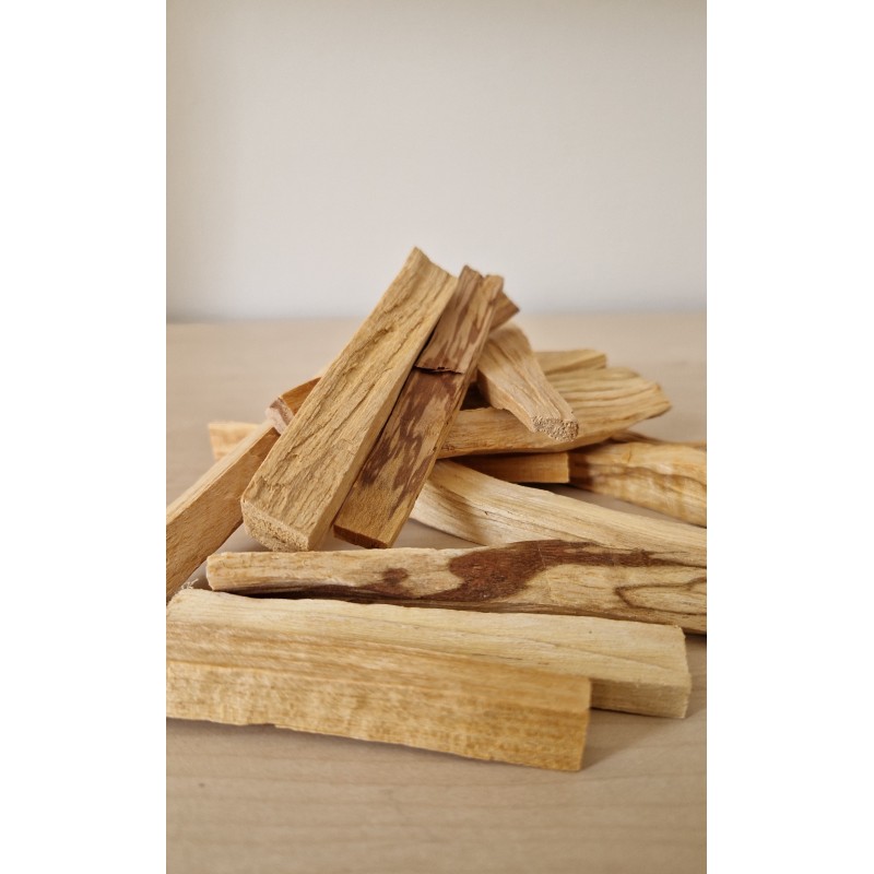 The Lone Artisan Incense Stick Bundle - 6 Wood Palo Santo Sticks with Holder | Premium Incense Set