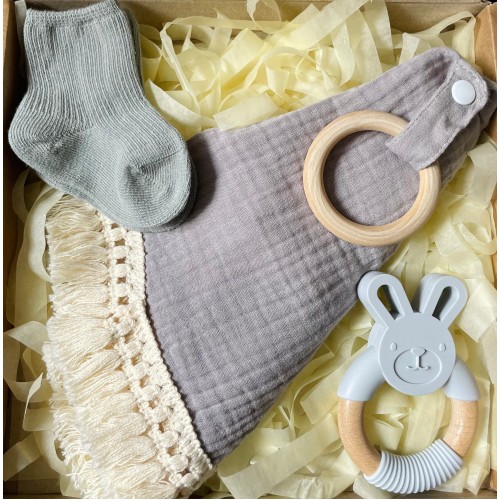 Grey Baby Gift Set