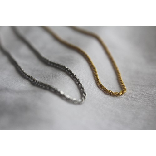 ASPEN GOLD herringbone necklace