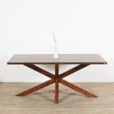 The Rover II Solid Acacia Wood Dining Table