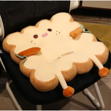 Cute Toast Cushion, Toast Pillow, Cute Pillow, Cute Room Pillow, Toasty Pillow, Plush Bread Pillow, Bread Pillow, Cute Funny Plush Pillow