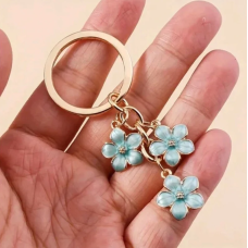 Flower keyring | Cute flower keychain | keychain | Flower bag charm | Birthday Gift | Anniversary Gift |Bridesmaids Gift |Fathers Day Gift