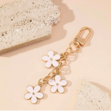 Flower keyring | Cute flower keychain | keychain | Flower bag charm | Girlfriend Gift | Wedding Gift | Birthday Gift |Fathers Day Gift