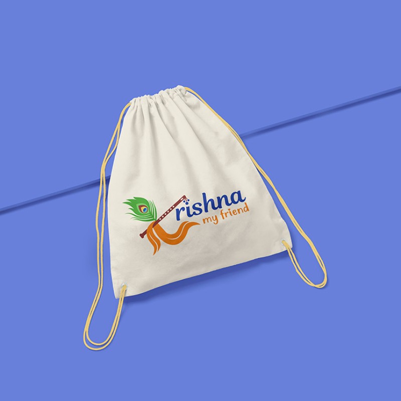 Krishna Logo Backpack