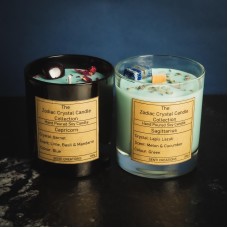 The Zodiac Crystal Candle Collection